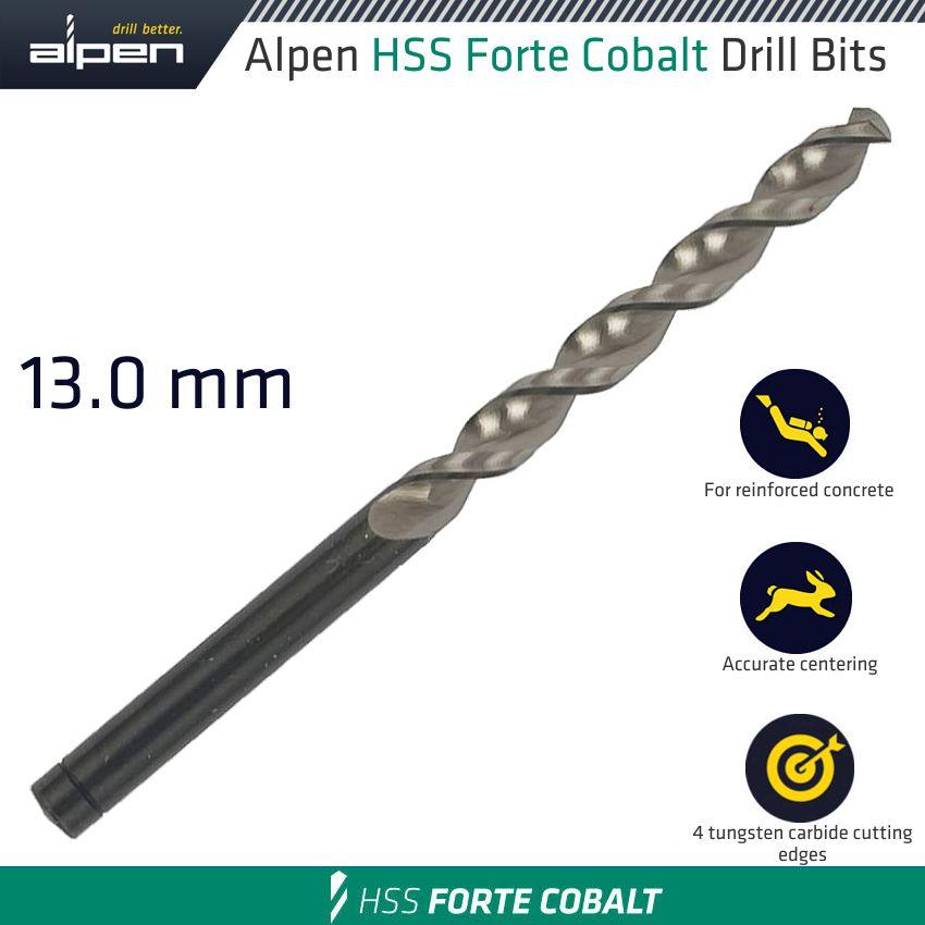 Hss Forte Cobalt Drill Bit 13 Mm - Livestainable.co.za