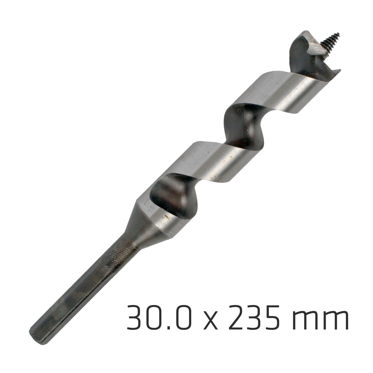 Wood Auger Drill Bit 30 X 235 Mm - Livestainable.co.za