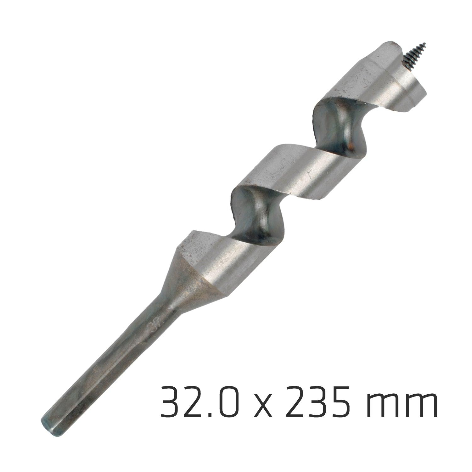 Wood Auger Drill Bit 32 X 235 Mm - Livestainable.co.za