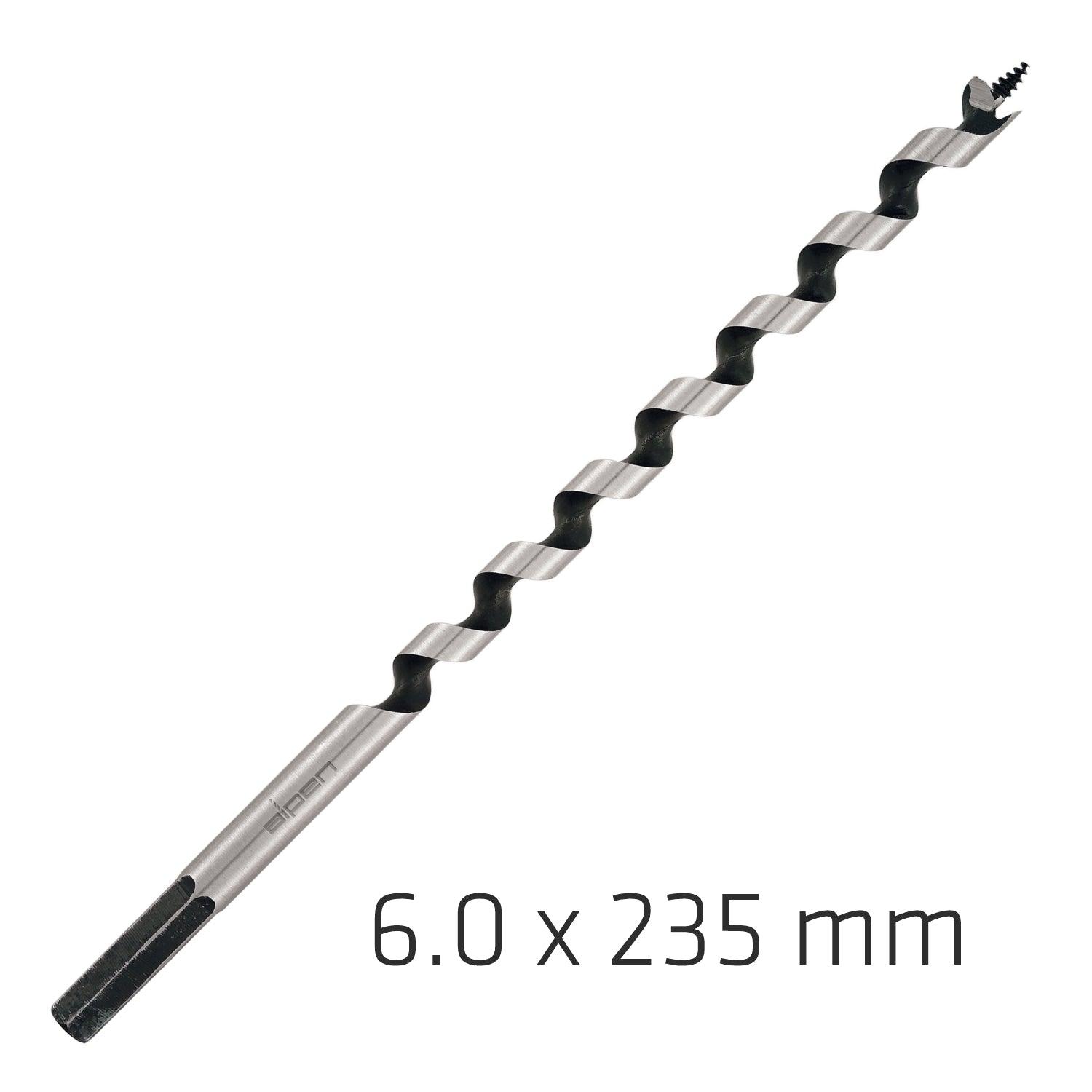 Wood Auger Drill Bit 6 X 235 Mm - Livestainable.co.za