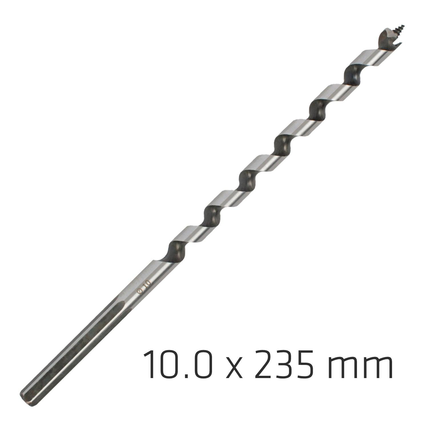 Wood Auger Drill Bit 10 X 235 Mm - Livestainable.co.za