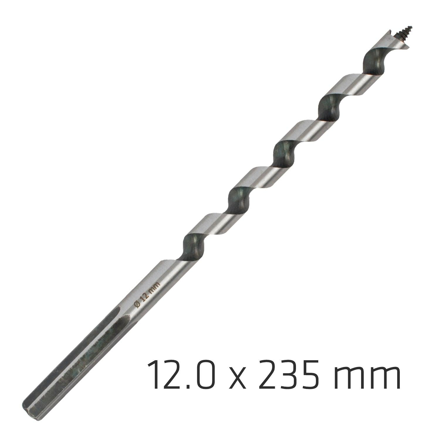 Wood Auger Drill Bit 12 X 235 Mm - Livestainable.co.za