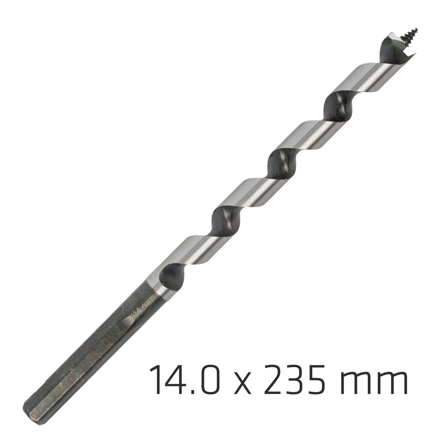 Wood Auger Drill Bit 14 X 235 Mm - Livestainable.co.za