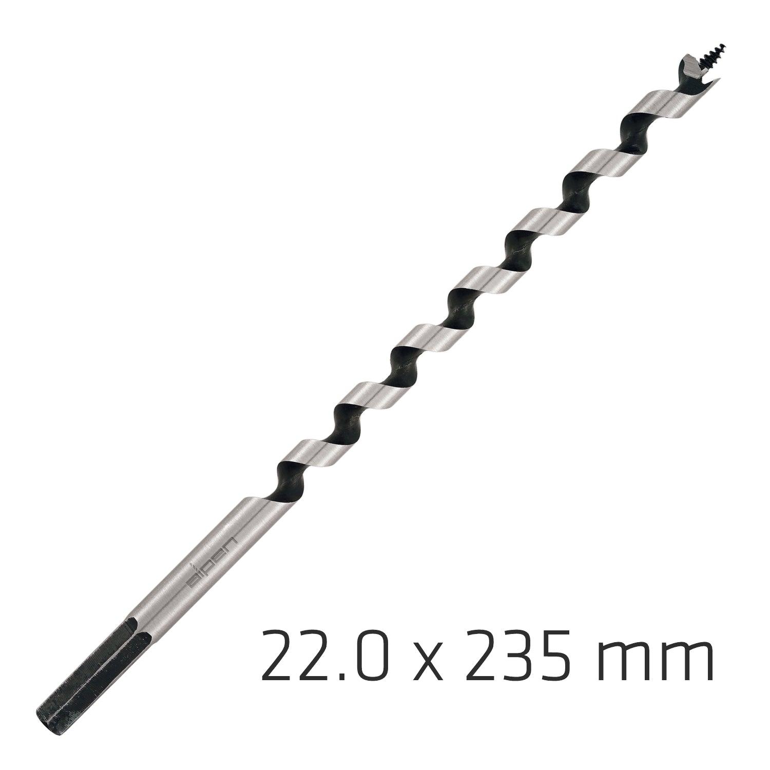 Wood Auger Drill Bit 22 X 235 Mm - Livestainable.co.za