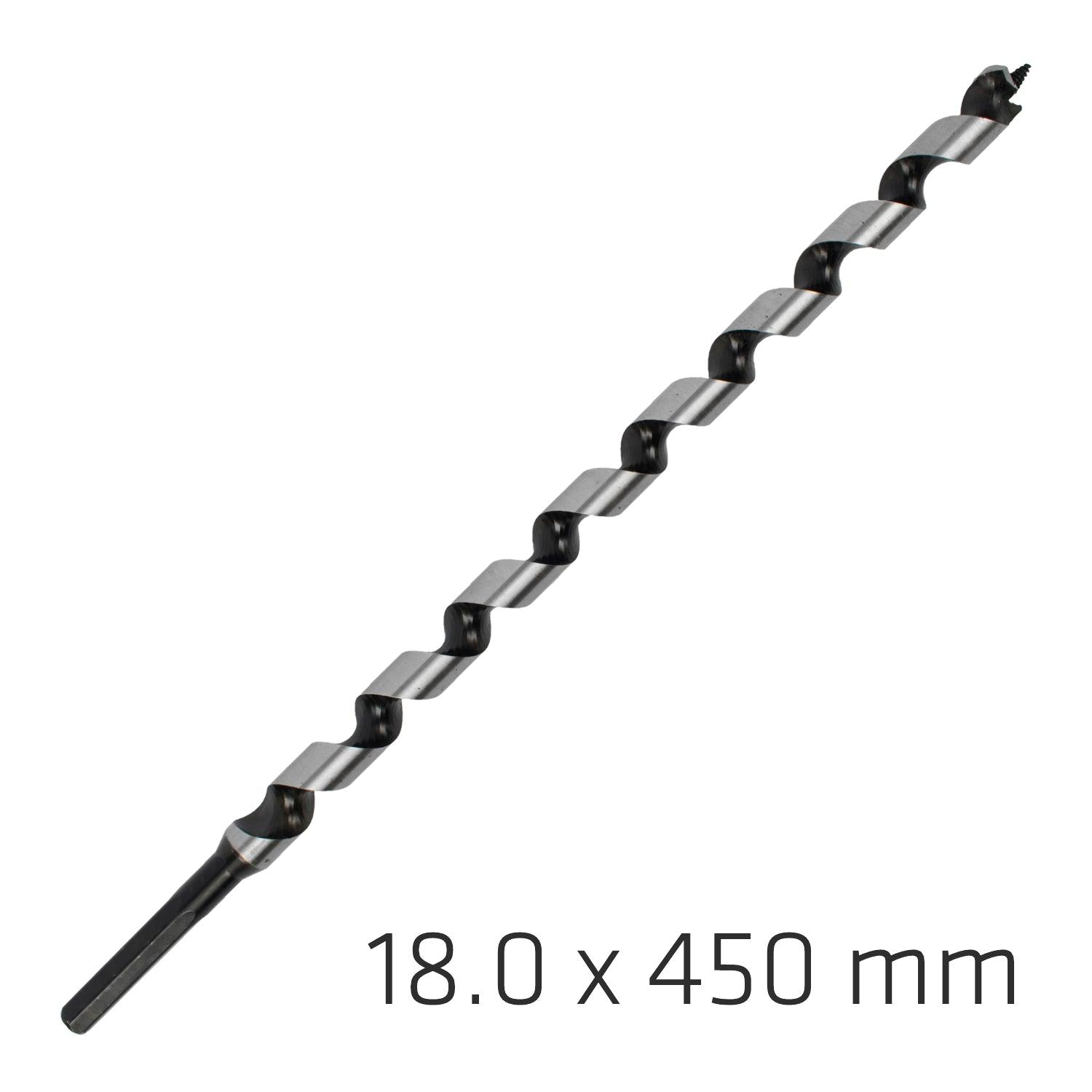 Wood Auger Drill Bit 18 X 450 Mm - Livestainable.co.za