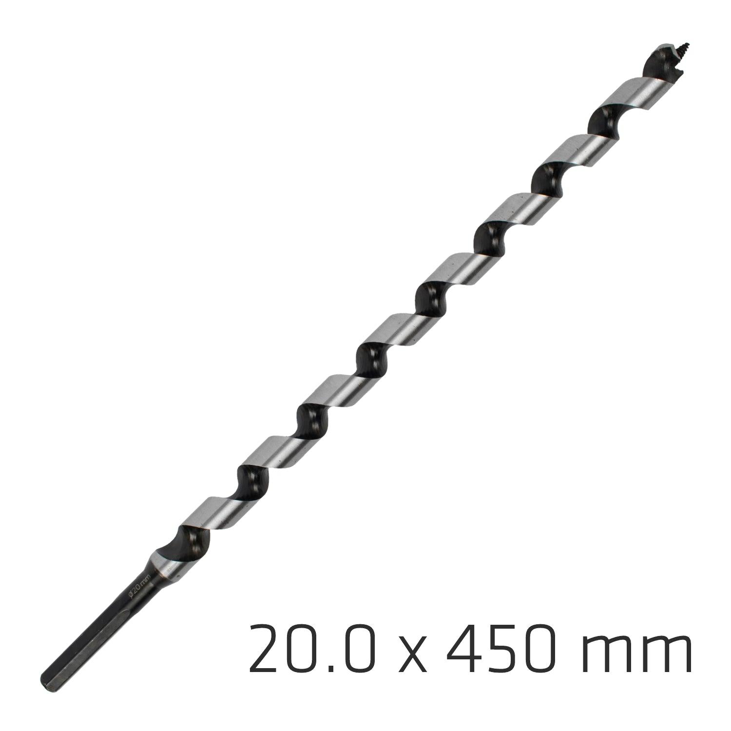 Wood Auger Drill Bit 20 X 450 Mm - Livestainable.co.za