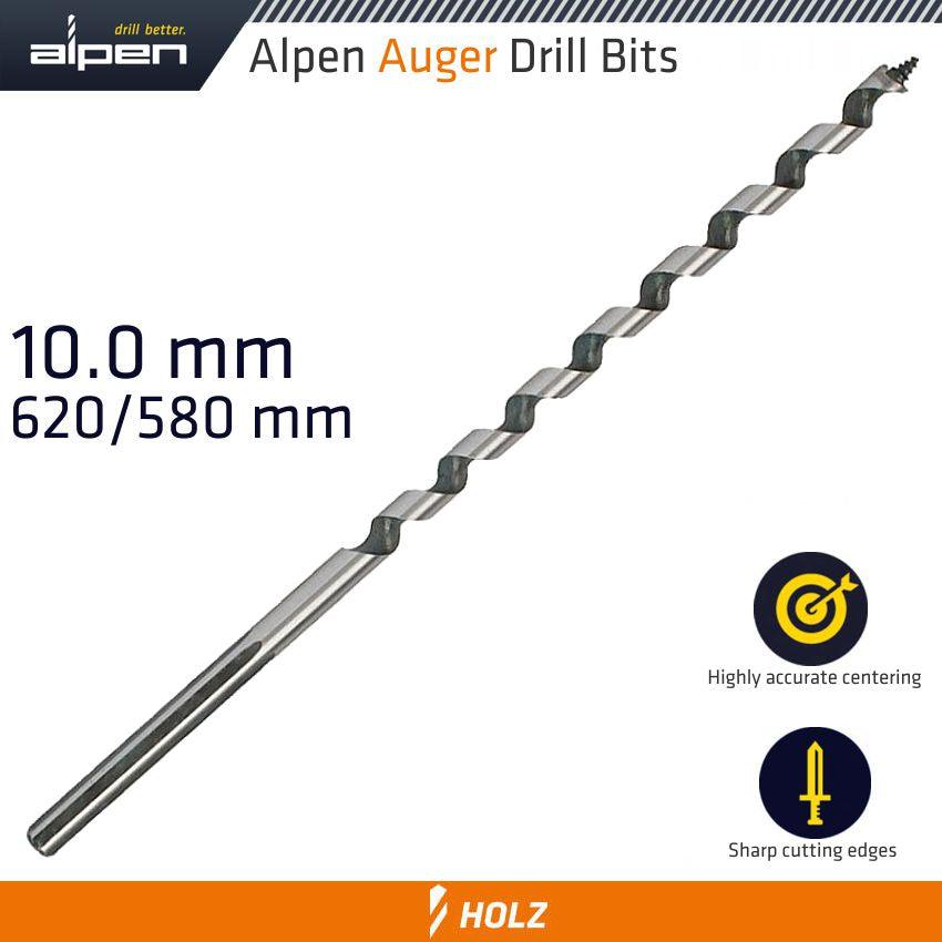 Wood Auger Drill Bit 620 X 580 10 Mm - Livestainable.co.za