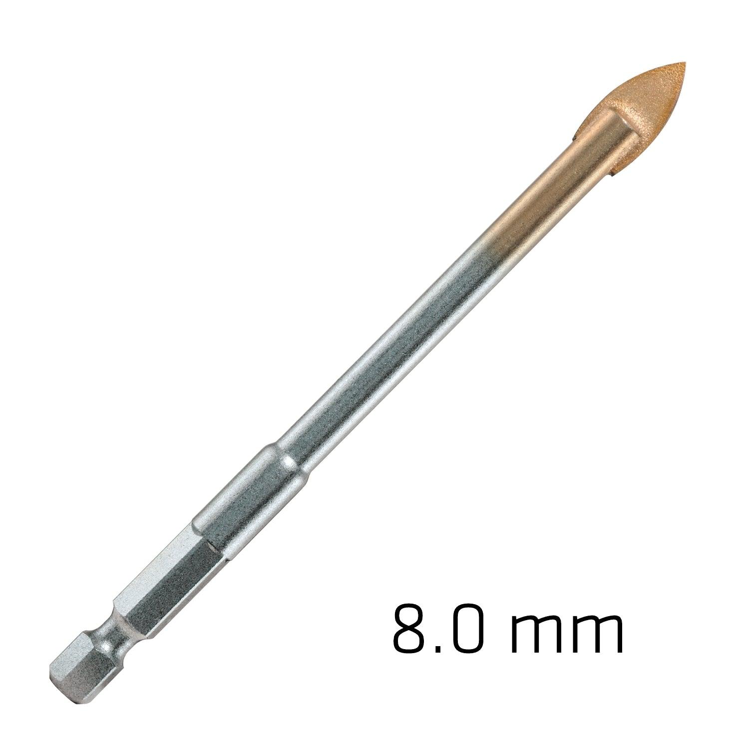 Glass And Tile Drill Bit 8 Mm - Livestainable.co.za