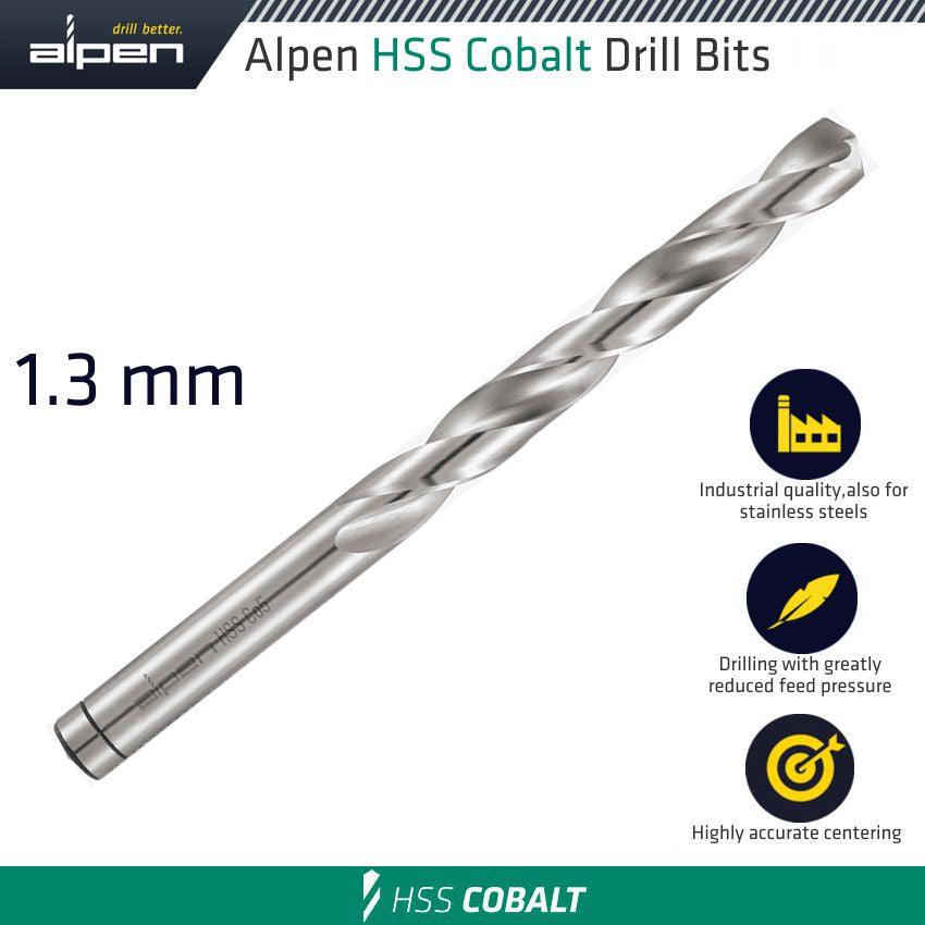 Hss Cobalt Din 338 1.3 Mm Bulk - Livestainable.co.za