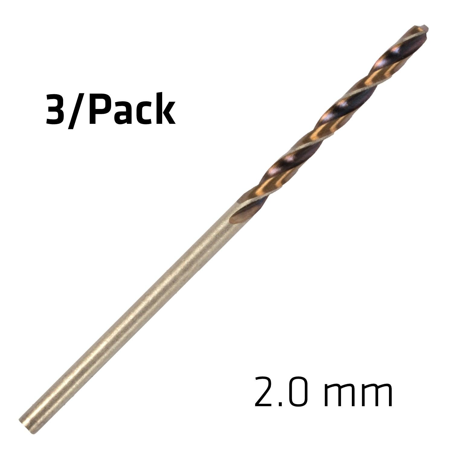 Hss Sprint Master 2.0 Mm X3 Sleeved Din338 Alpen Drill Bit - Livestainable.co.za