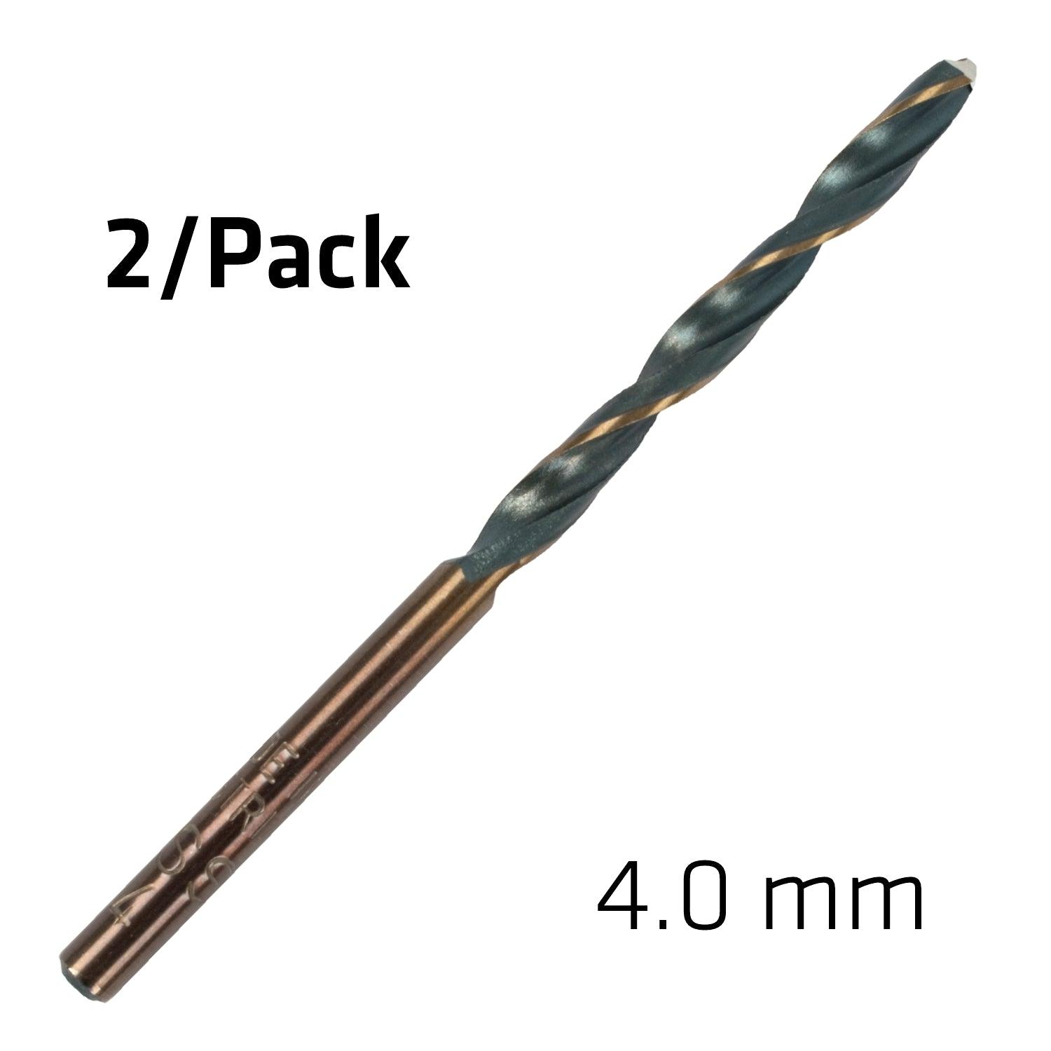 Hss Sprint Master 4.0 Mm X2 Sleeved Din338 Alpen Drill Bit - Livestainable.co.za