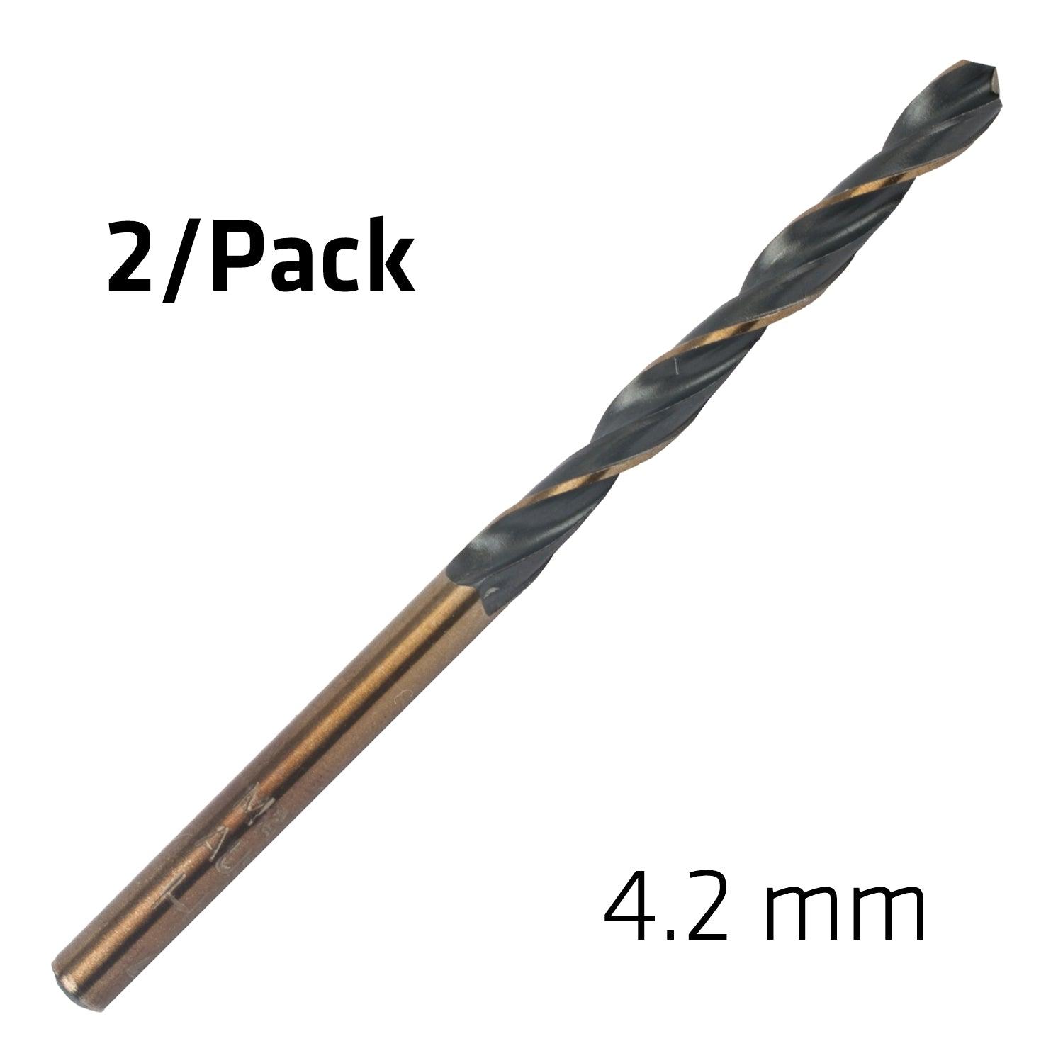 Hss Sprint Master 4.2 Mm X2 Sleeved Din338 Alpen Drill Bit - Livestainable.co.za