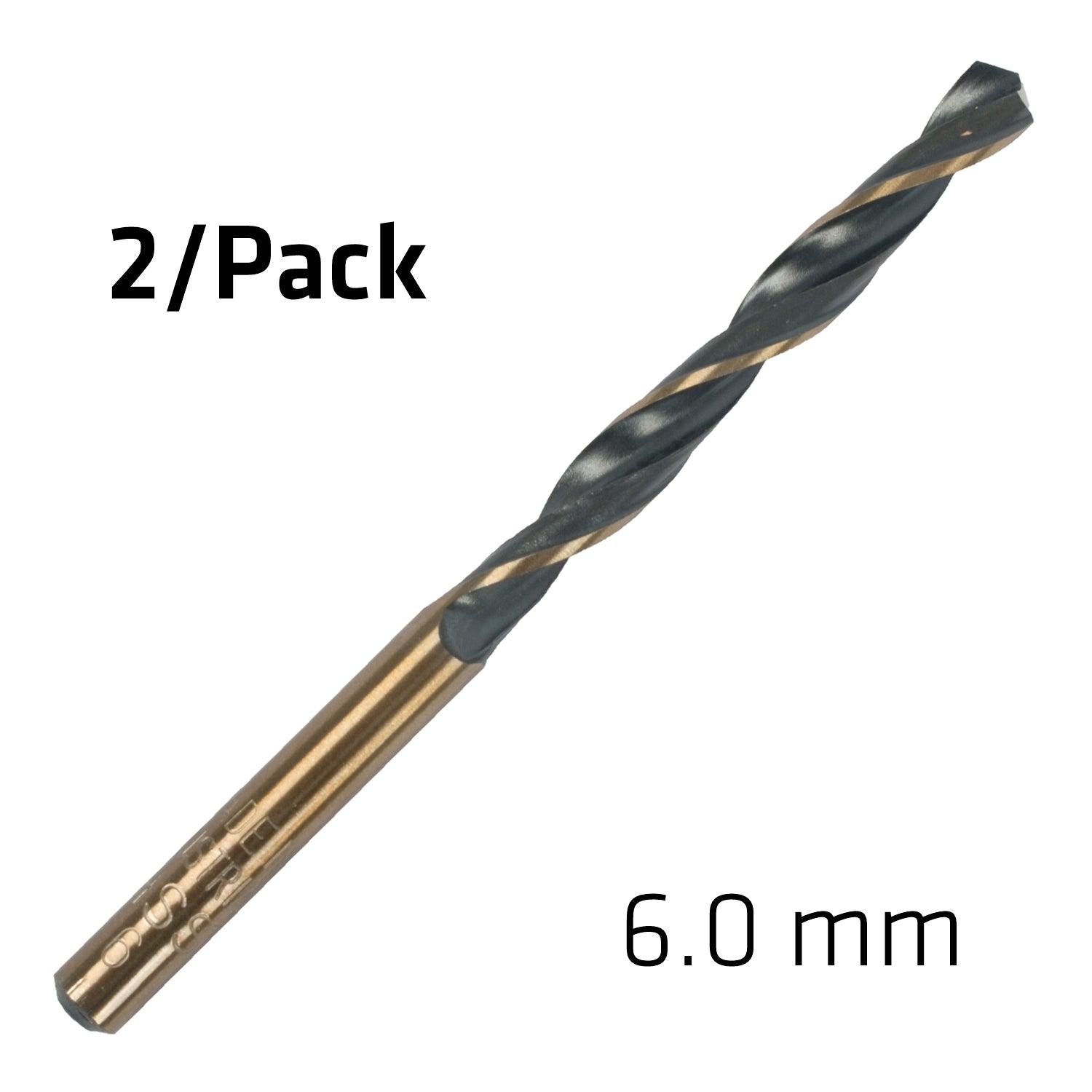 Hss Sprint Master 6.0 Mm X2 Sleeved Din338 Alpen Drill Bit - Livestainable.co.za