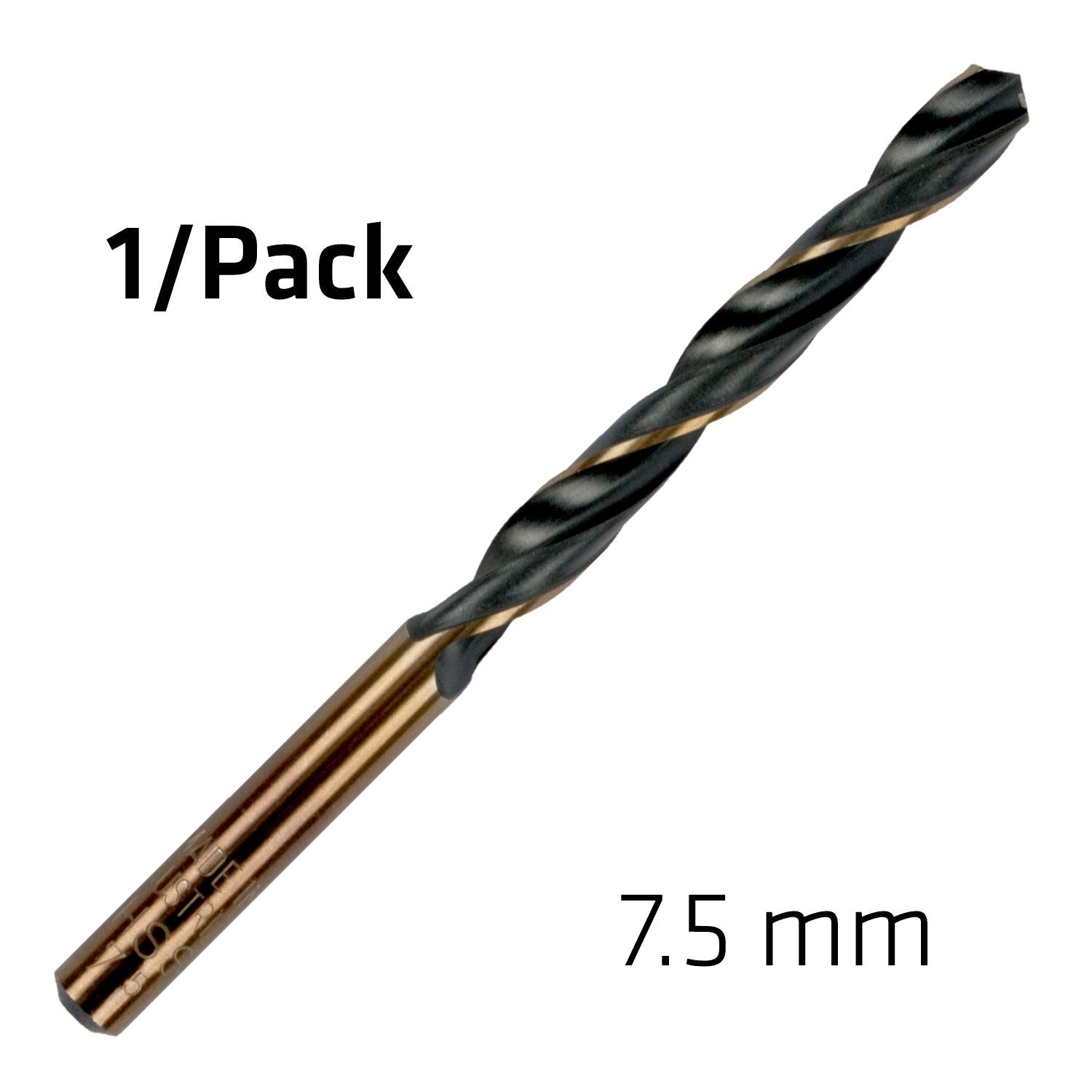 Hss Sprint Master 7.5 Mm X1 Sleeved Din338 Alpen Drill Bit - Livestainable.co.za