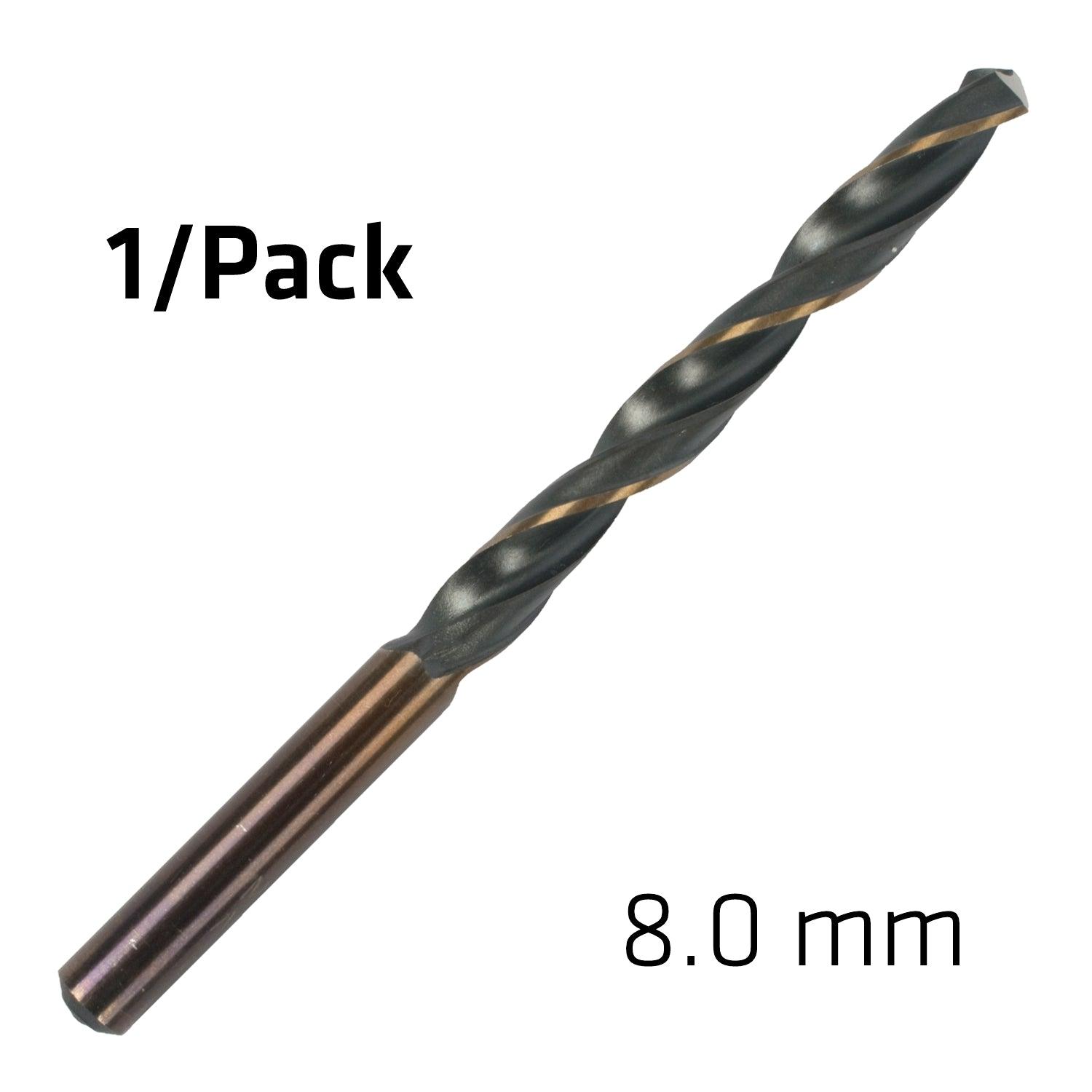 Hss Sprint Master 8.0 Mm X1 Sleeved Din338 Alpen Drill Bit - Livestainable.co.za