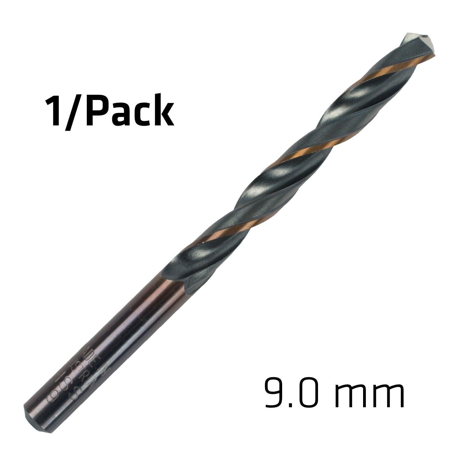 Hss Sprint Master 9.0 Mm X1 Sleeved Din338 Alpen Drill Bit - Livestainable.co.za