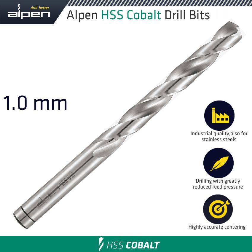 Hss Cobalt Drill Bit 1.0 Mm - Livestainable.co.za