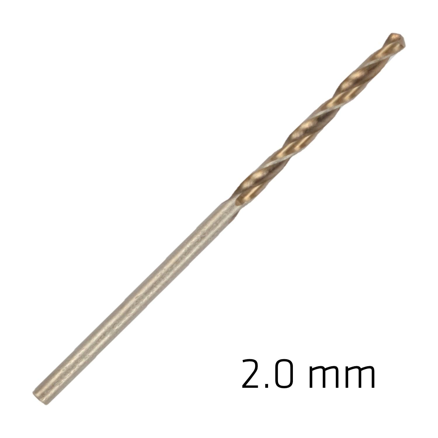 Hss Sprint Master 2.0 Mm Bulk Din 338 Alpen Drill Bit - Livestainable.co.za