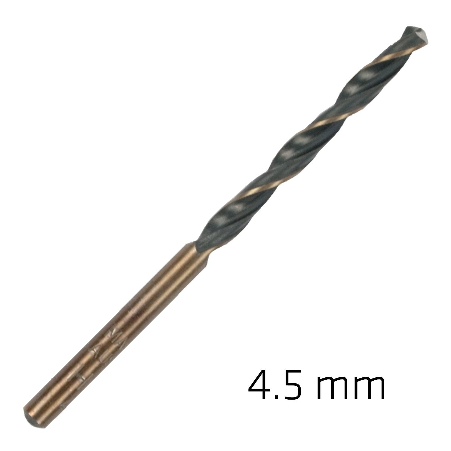 Hss Sprint Master 4.5 Mm Bulk Din 338 Alpen Drill Bit - Livestainable.co.za