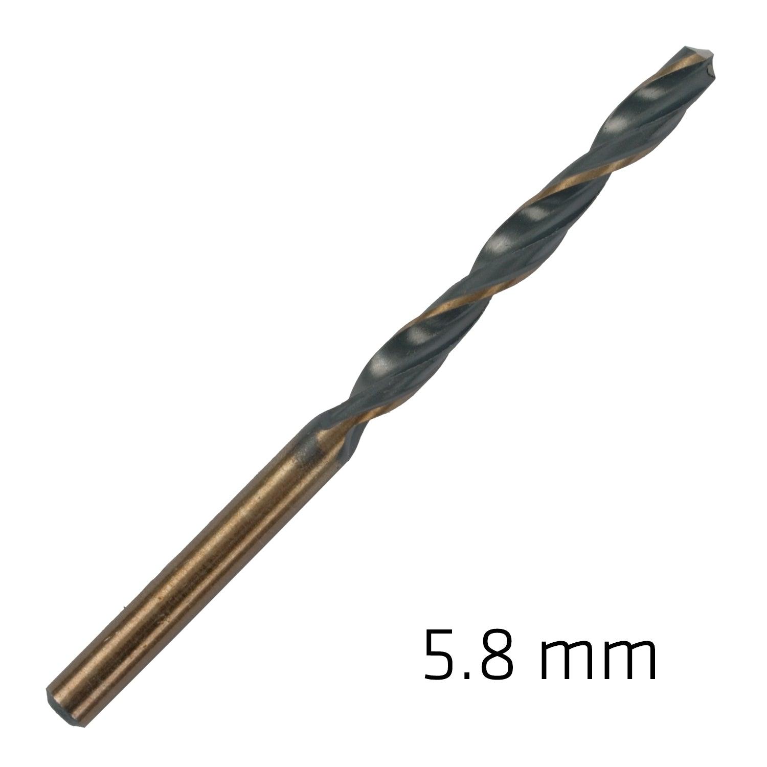 Hss Sprint Master 5.8 Mm Bulk Din 338 Alpen Drill Bit - Livestainable.co.za