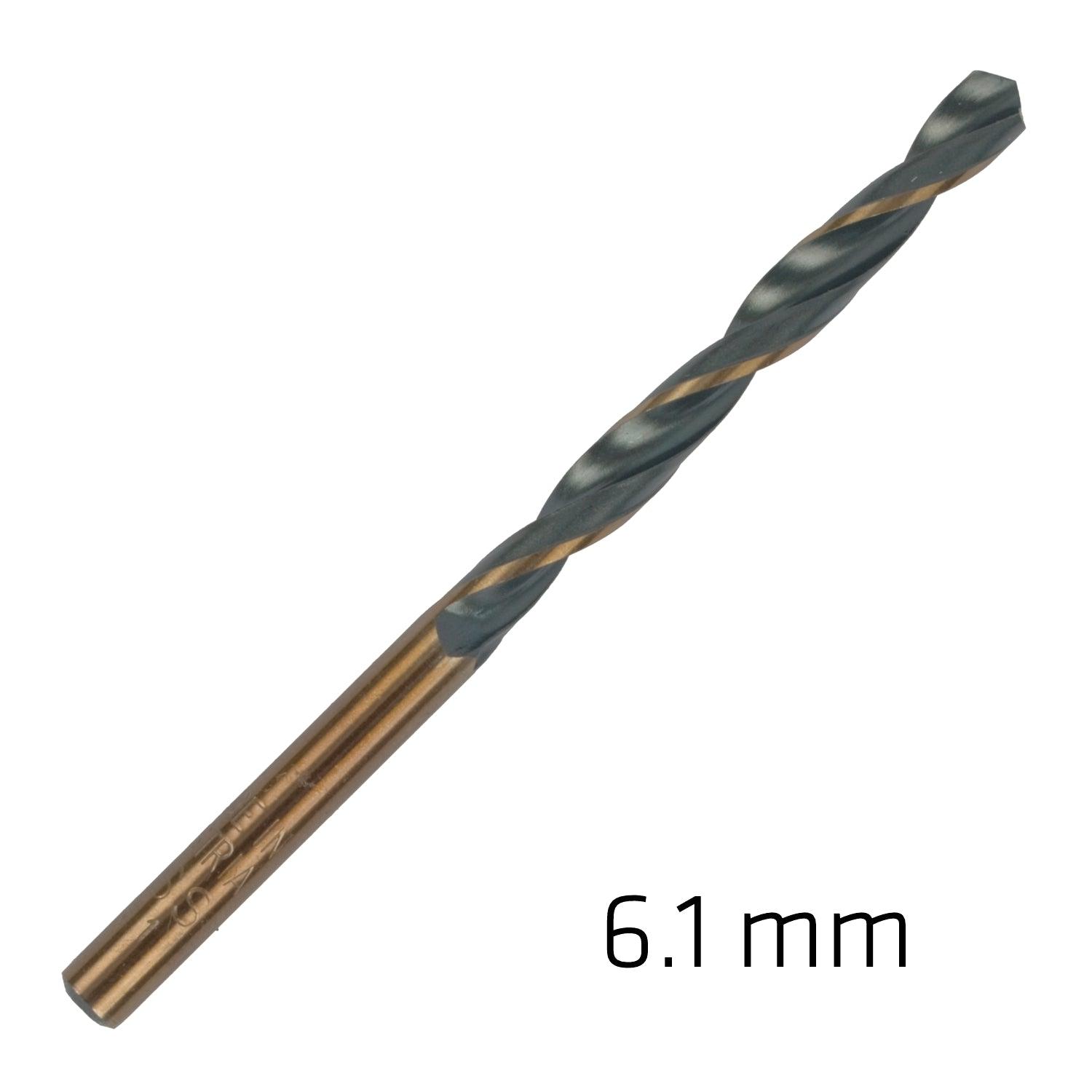 Hss Sprint Master 6.1 Mm Bulk Din 338 Alpen Drill Bit - Livestainable.co.za