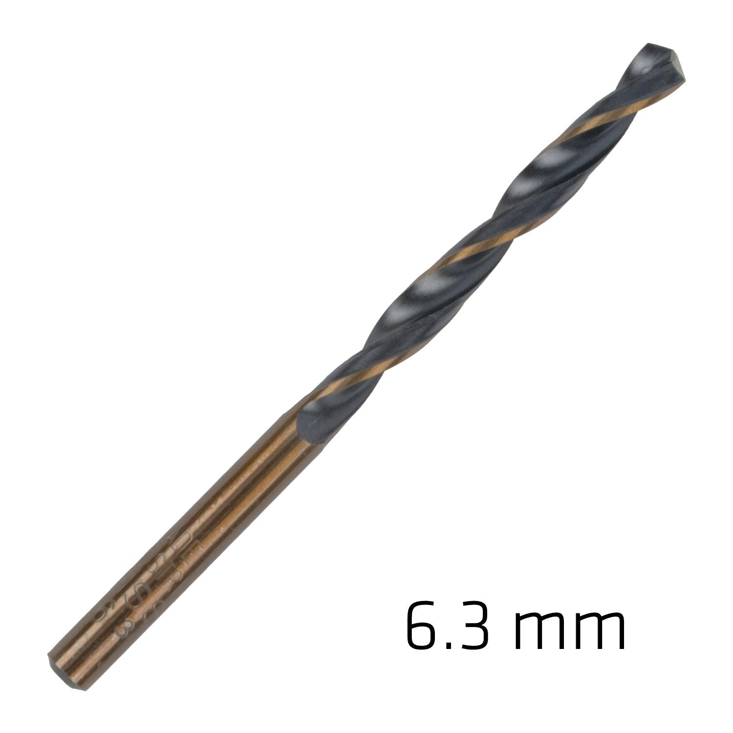 Hss Sprint Master 6.3 Mm Bulk Din 338 Alpen Drill Bit - Livestainable.co.za