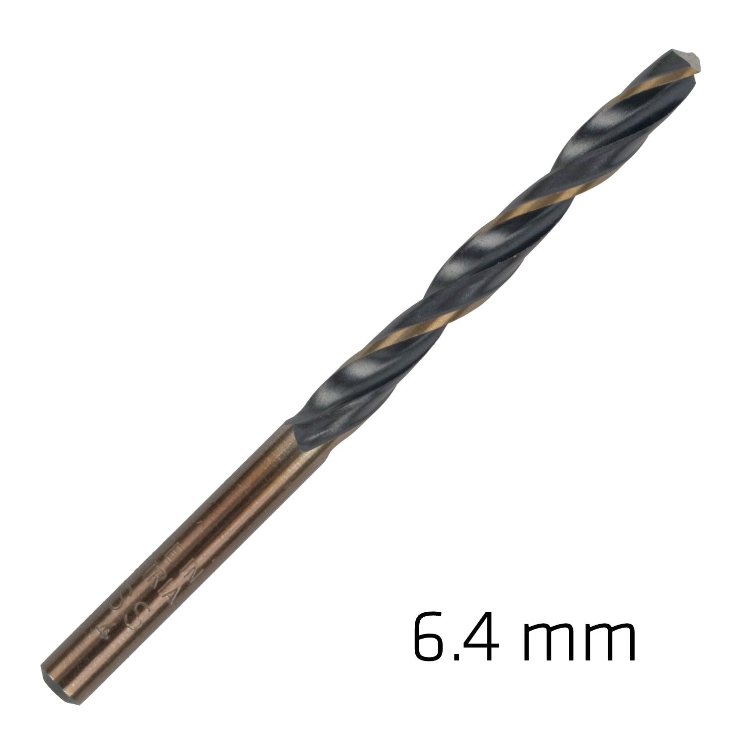 Hss Sprint Master 6.4 Mm Bulk Din 338 Alpen Drill Bit - Livestainable.co.za