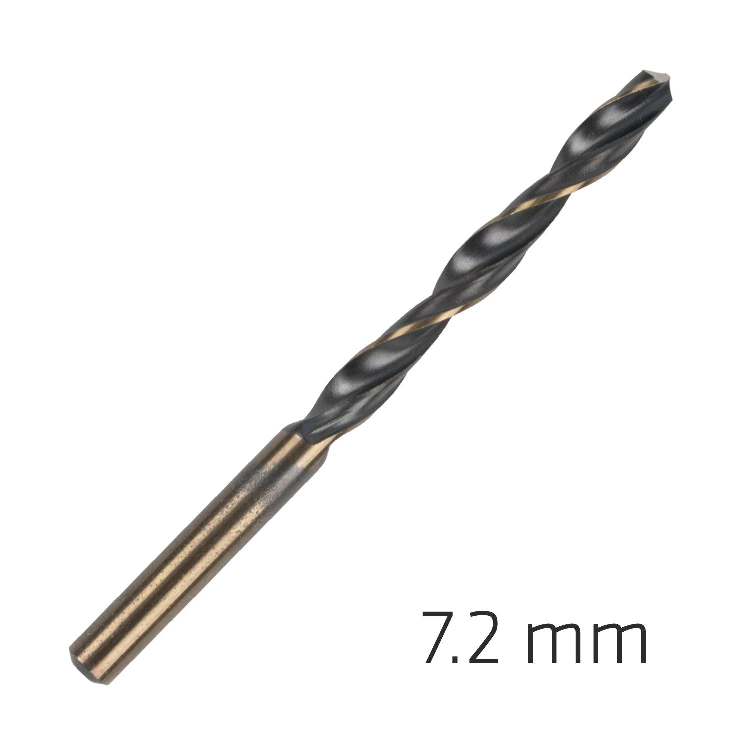 Hss Sprint Master 7.2 Mm Bulk Din 338 Alpen Drill Bit - Livestainable.co.za