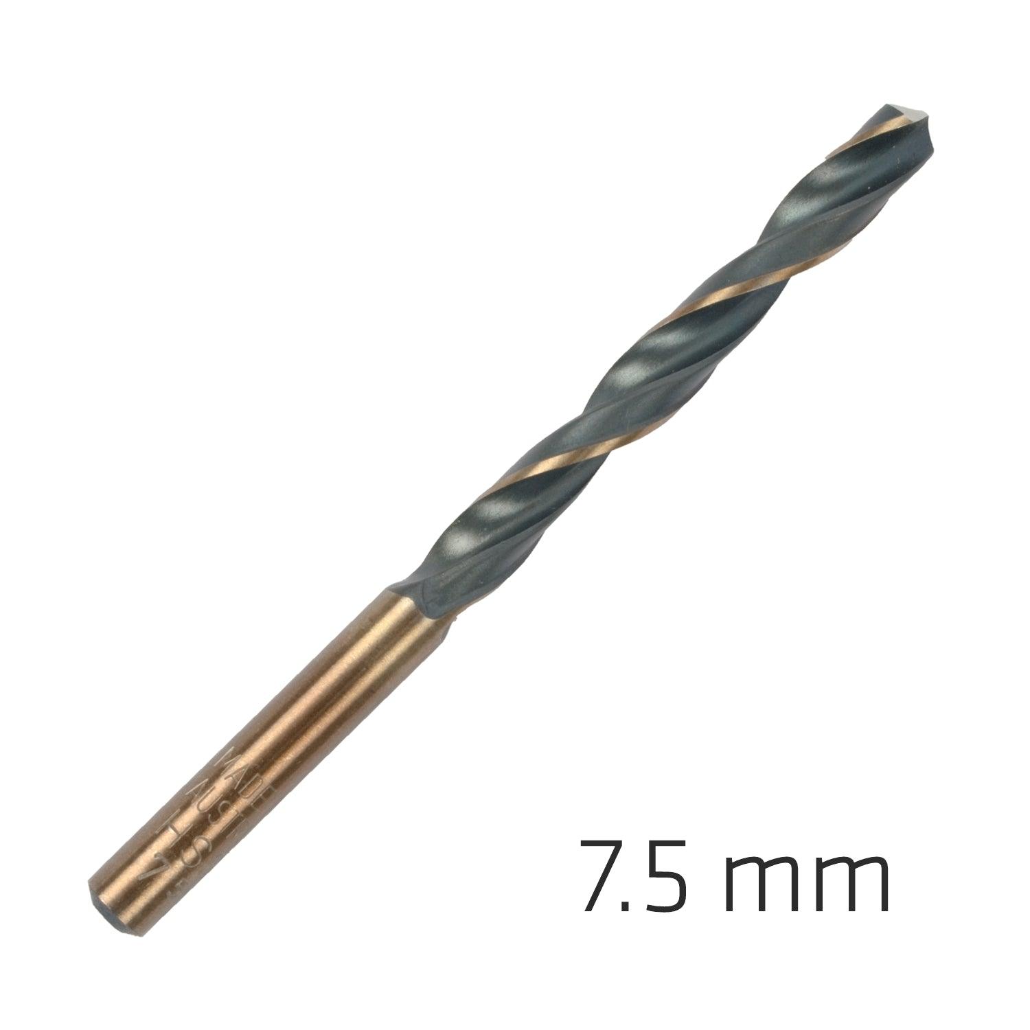 Hss Sprint Master 7.5 Mm Bulk Din 338 Alpen Drill Bit - Livestainable.co.za