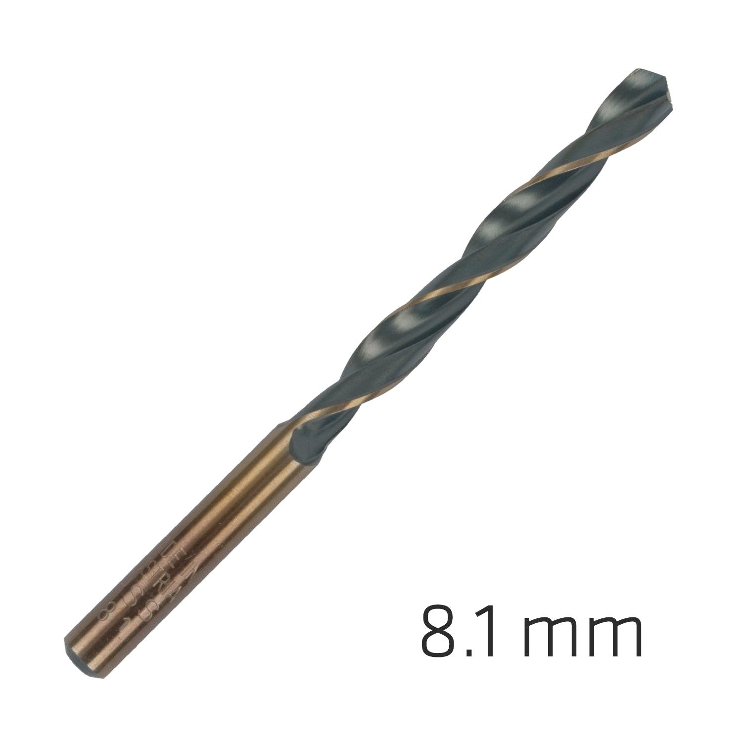 Hss Sprint Master 8.1 Mm Bulk Din 338 Alpen Drill Bit - Livestainable.co.za