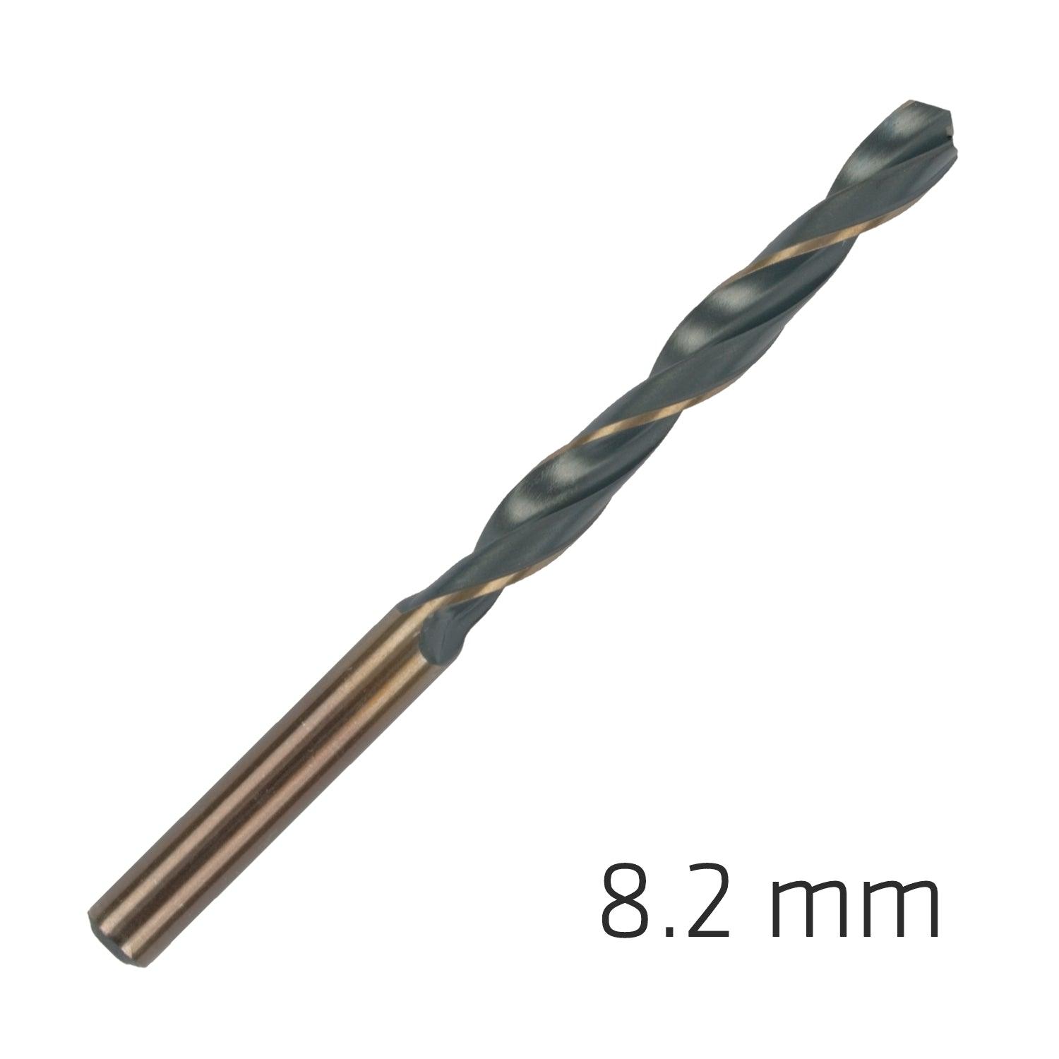 Hss Sprint Master 8.2 Mm Bulk Din 338 Alpen Drill Bit - Livestainable.co.za