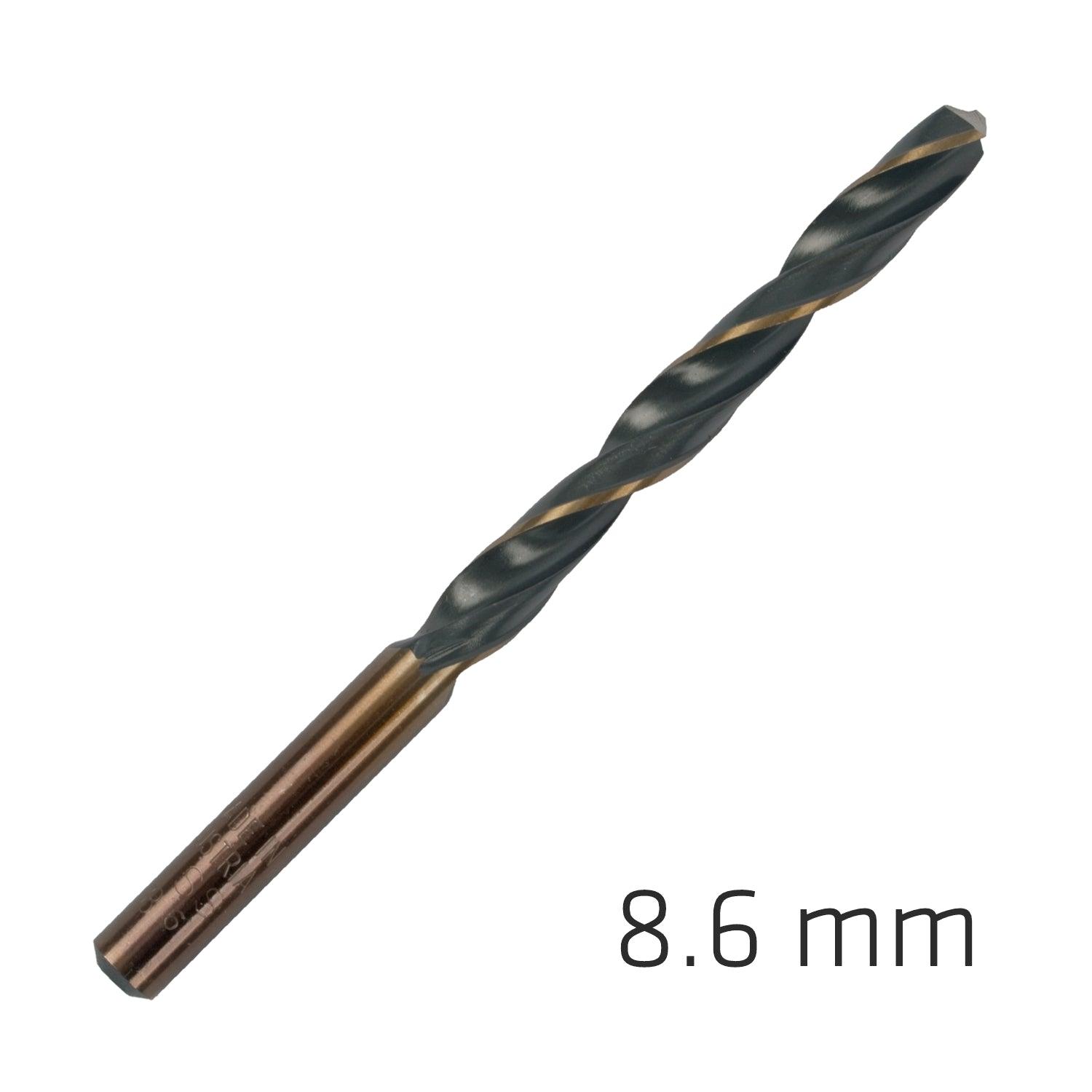 Hss Sprint Master 8.6 Mm Bulk Din 338 Alpen Drill Bit - Livestainable.co.za