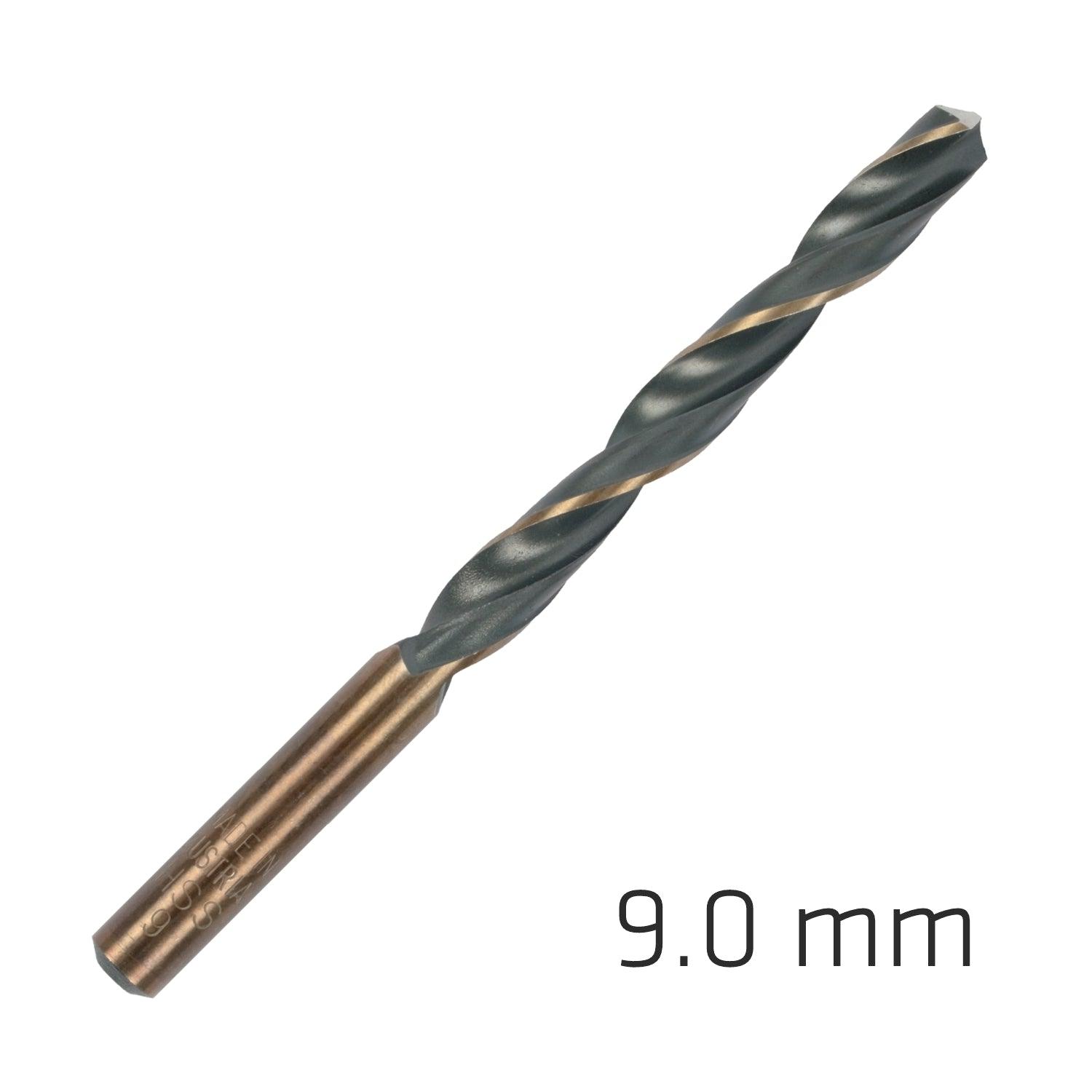 Hss Sprint Master 9.0 Mm Bulk Din 338 Alpen Drill Bit - Livestainable.co.za