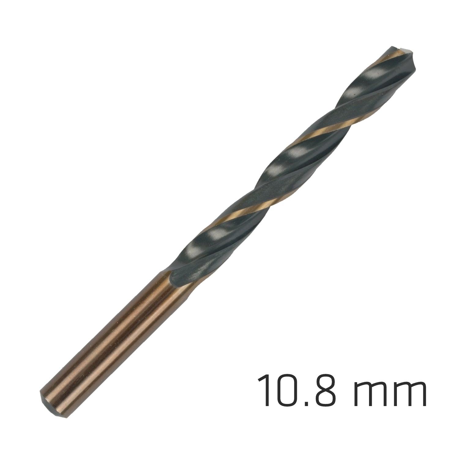 Hss Sprint Master 10.8 Mm Bulk Din 338 Alpen Drill Bit - Livestainable.co.za