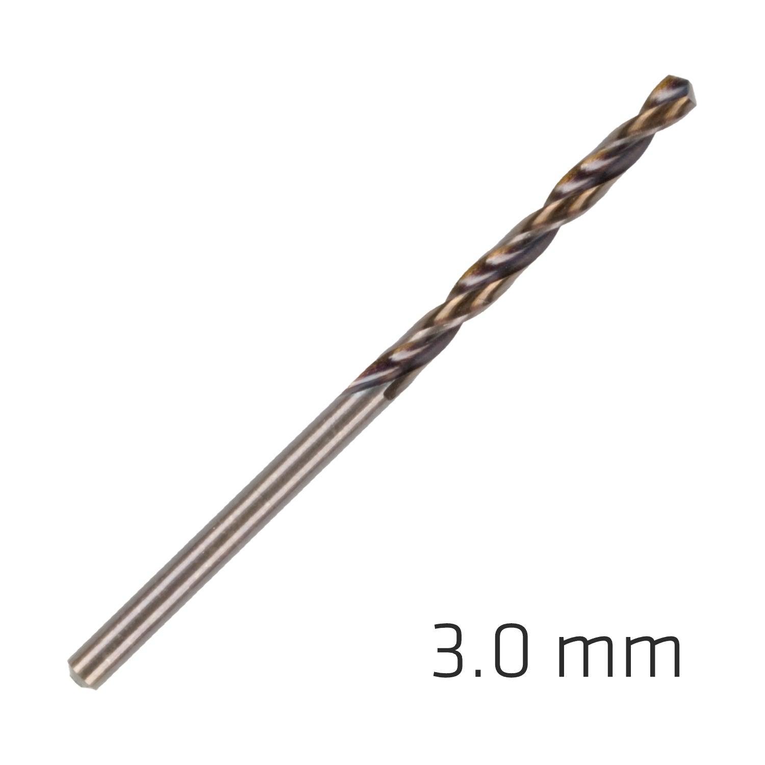 Hss Sprint Master 3.0 Mm 10 Pack Hang Tag Din 338 Alpen Drill Bits - Livestainable.co.za