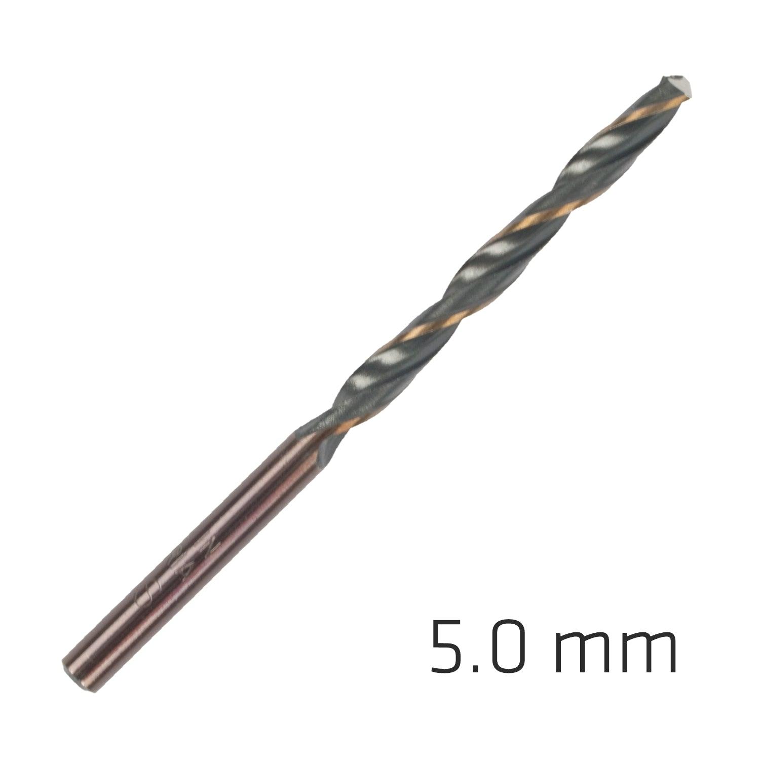 Hss Sprint Master 5.0 Mm 10 Pack Hang Tag Din 338 Alpen Drill Bits - Livestainable.co.za