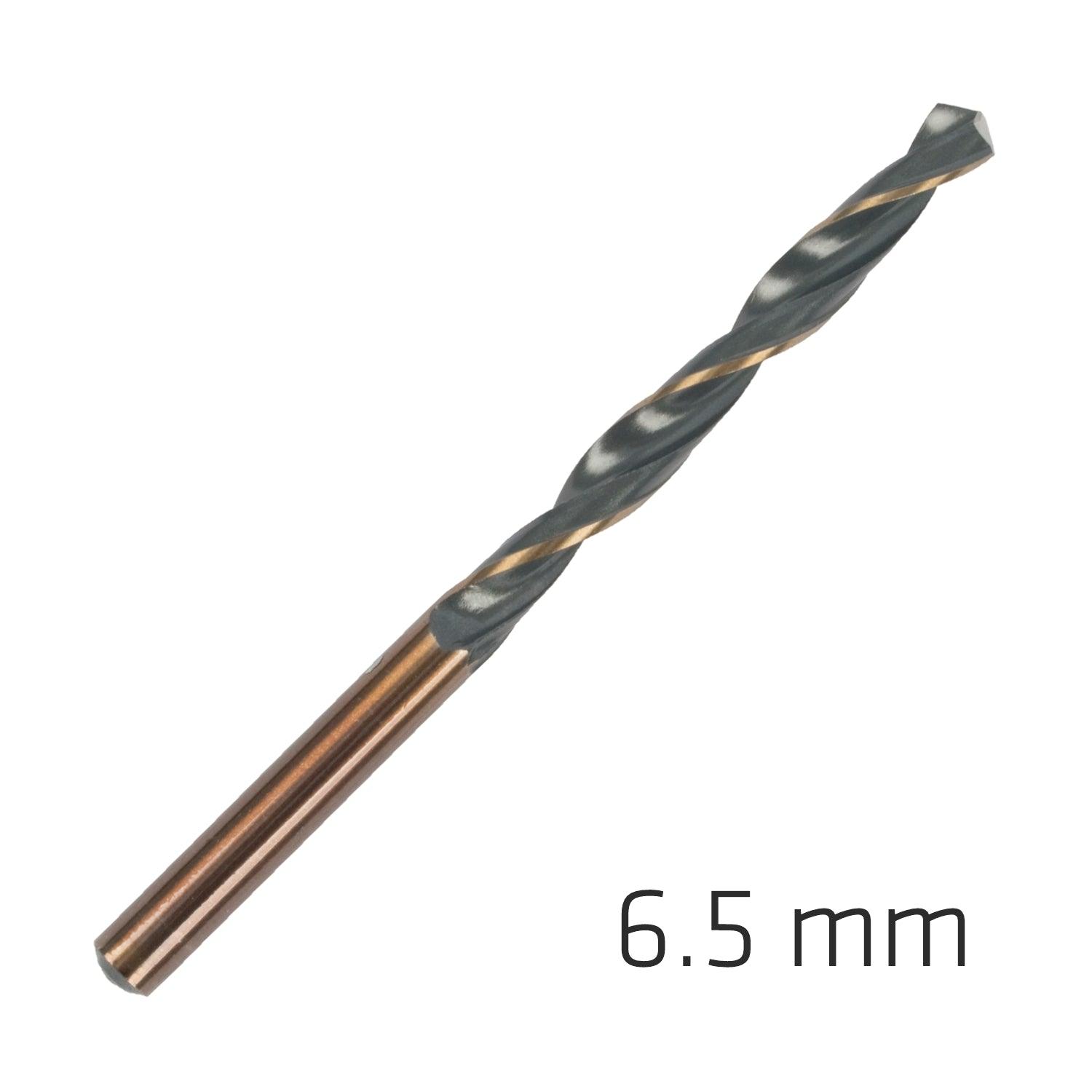 Hss Sprint Master 6.5 Mm 10 Pack Hang Tag Din 338 Alpen Drill Bits - Livestainable.co.za