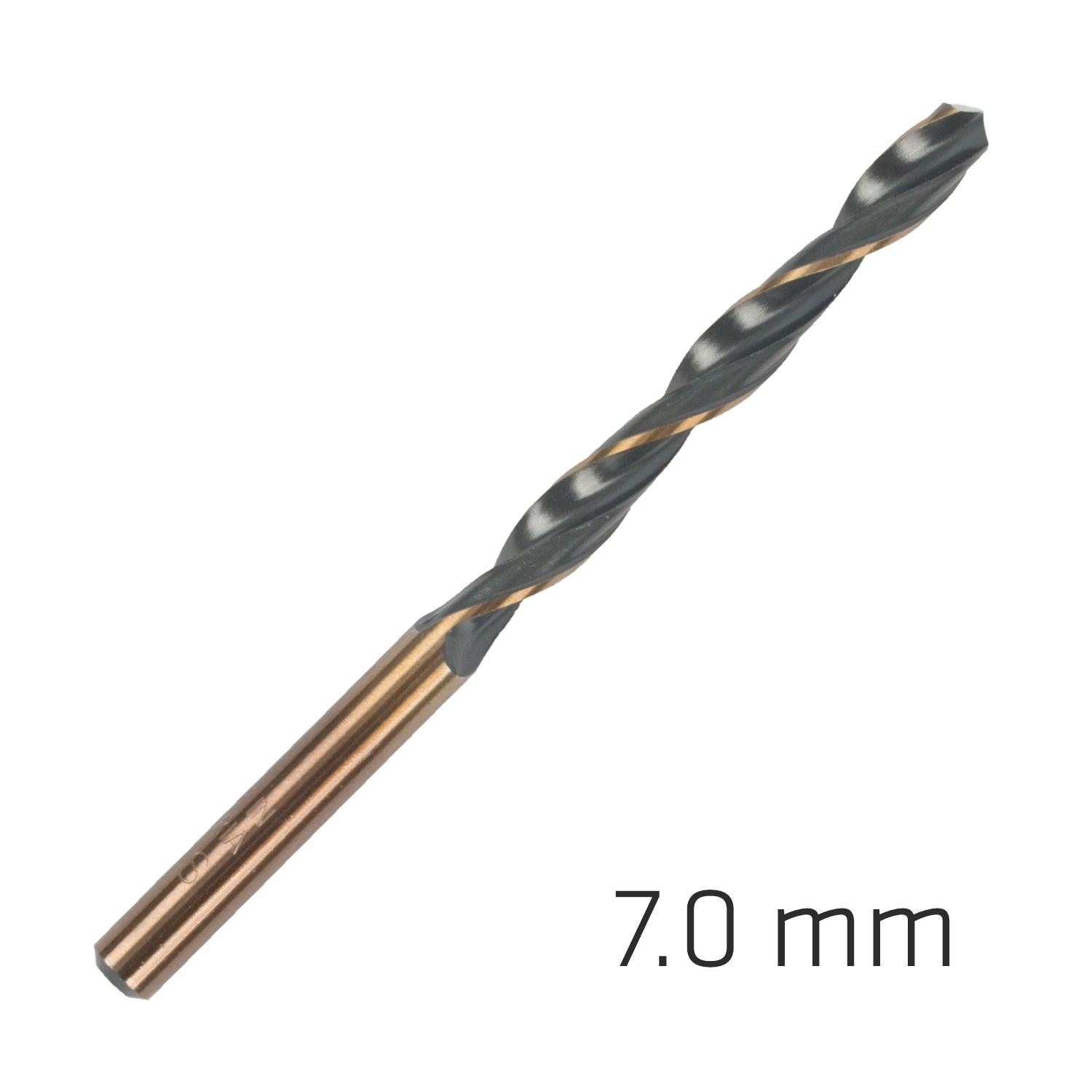 Hss Sprint Master 7.0 Mm 10 Pack Hang Tag Din 338 Alpen Drill Bits - Livestainable.co.za