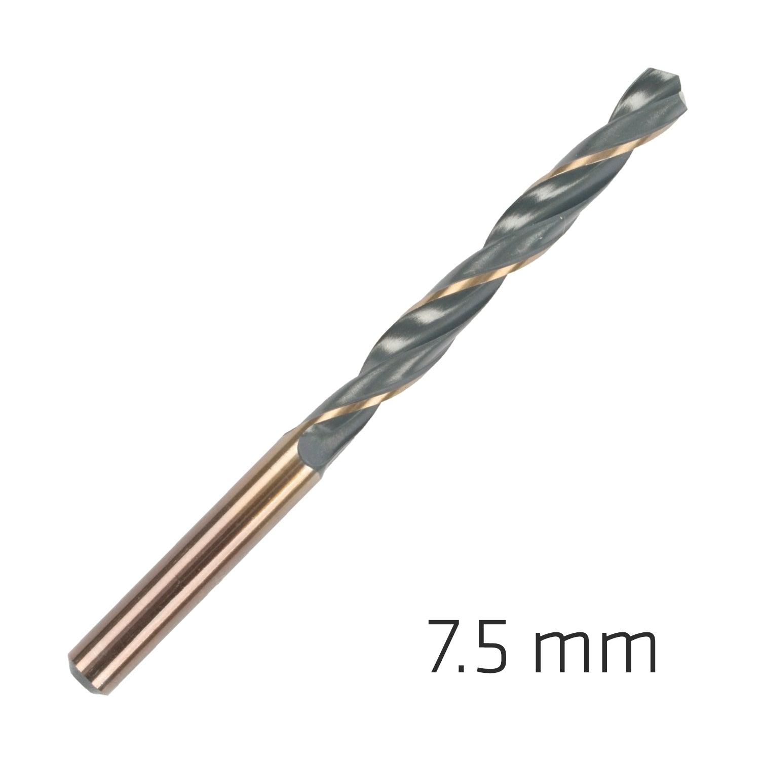 Hss Sprint Master 7.5 Mm 10 Pack Hang Tag Din 338 Alpen Drill Bits - Livestainable.co.za