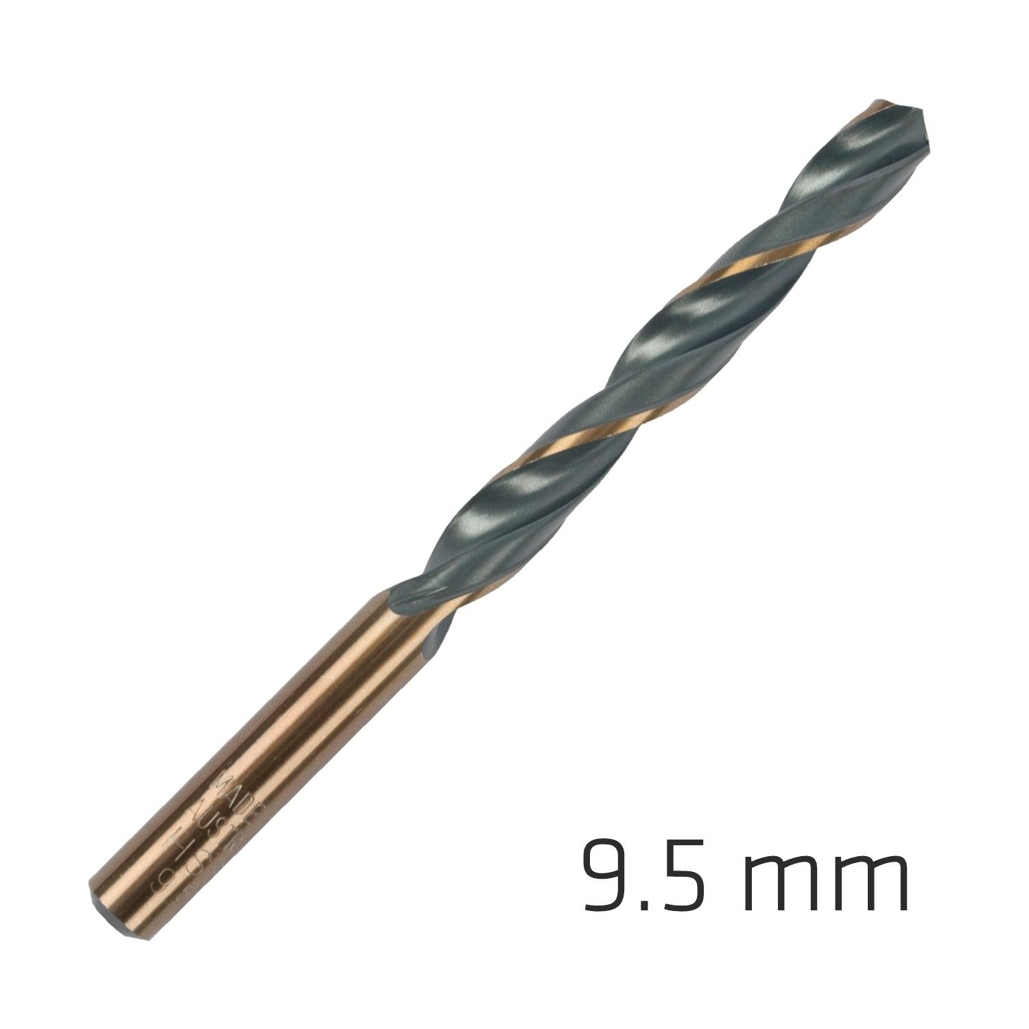 Hss Sprint Master 9.5 Mm 10 Pack Hang Tag Din 338 Alpen Drill Bits - Livestainable.co.za