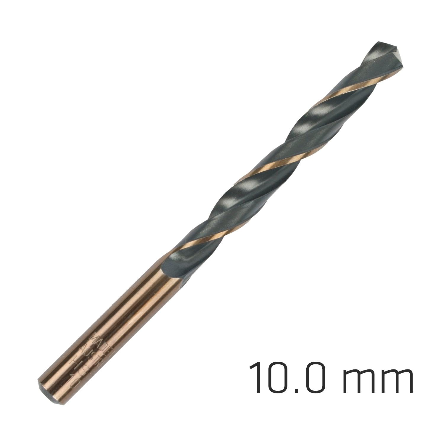 Hss Sprint Master 10.0 Mm 10 Pack Hang Tag Din 338 Alpen Drill Bits - Livestainable.co.za