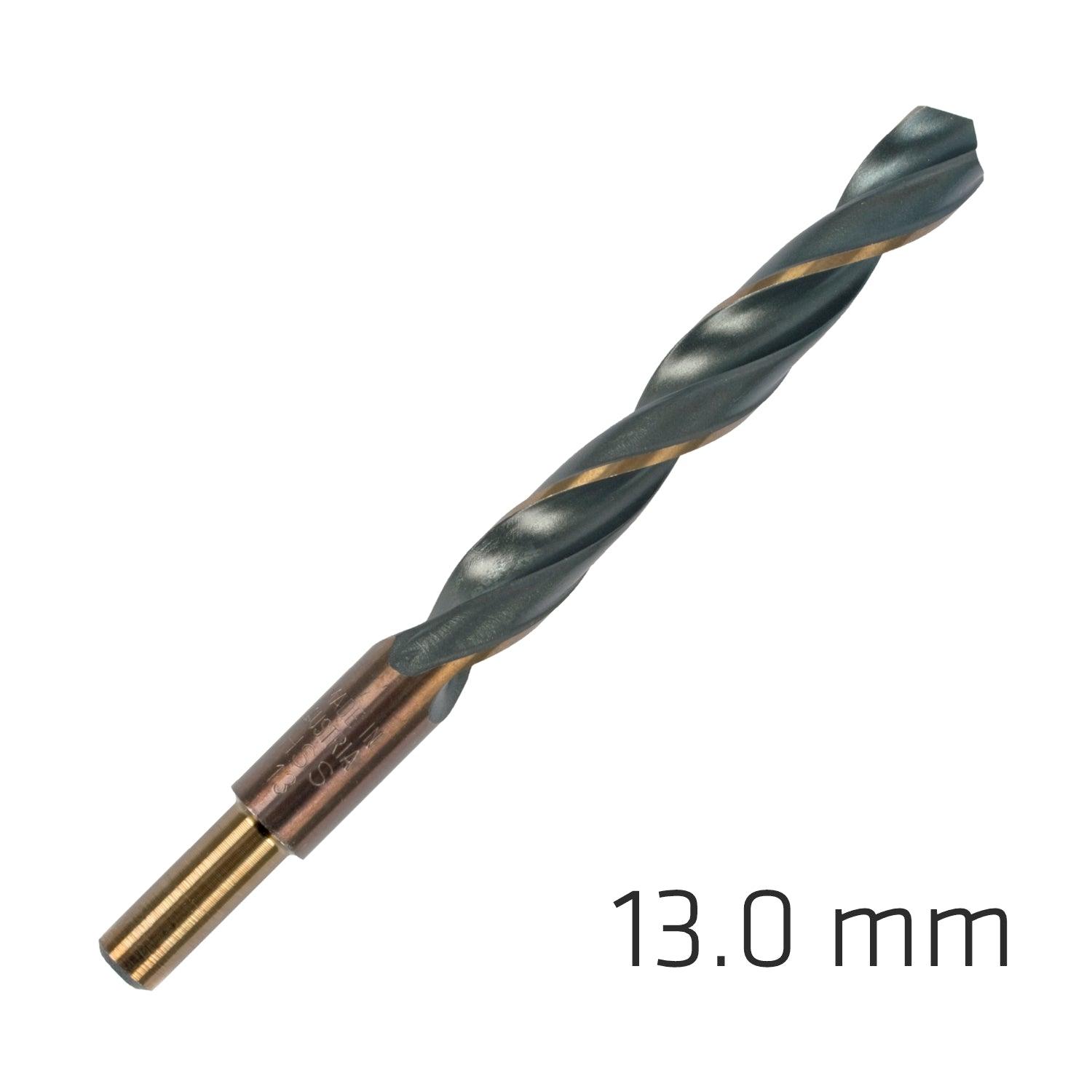 Hss Sprint Master 13.0 Mm Red Shank 9.5 Mm X1 Sleeved Din338 Alpen Drill - Livestainable.co.za