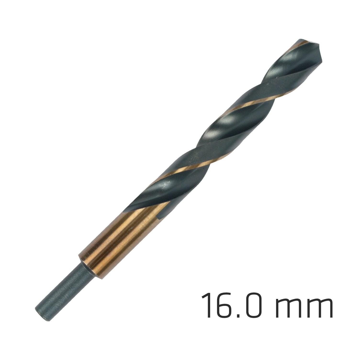 Hss Sprint Master 16.0 Mm Red Shank 9.5 Mm X1 Sleeved Din338 Alpen Drill - Livestainable.co.za