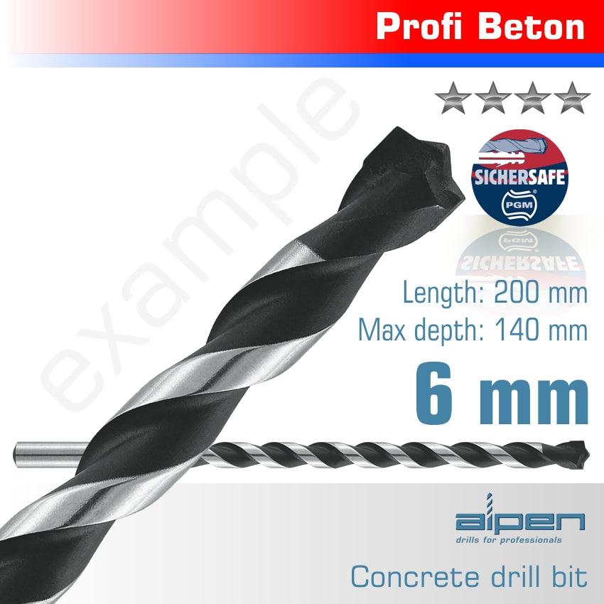 Concrete Profi Drill Bit 6.0 X 200 Mm - Livestainable.co.za