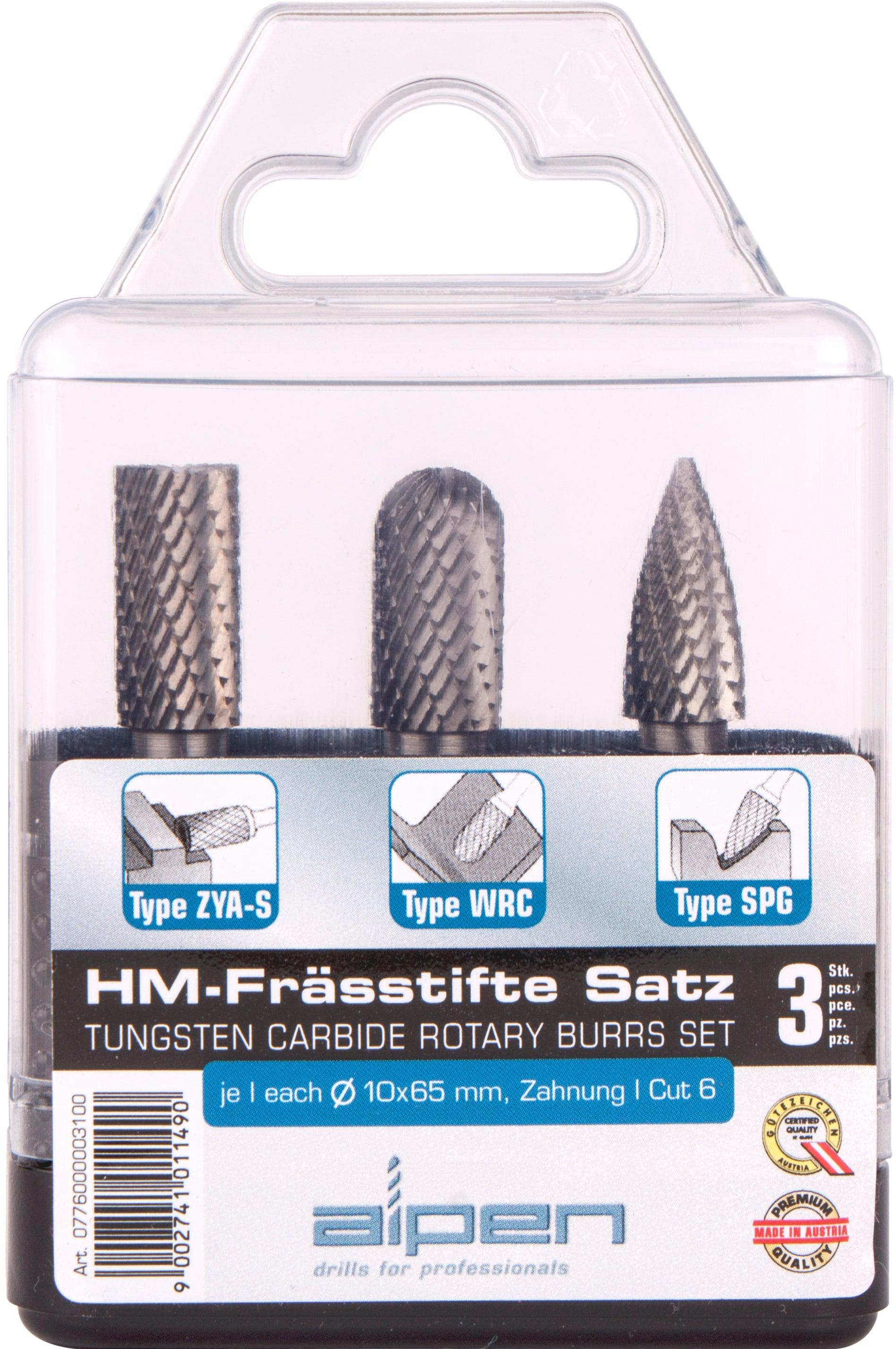 Tungsten Burr Set 3 Piece - Livestainable.co.za