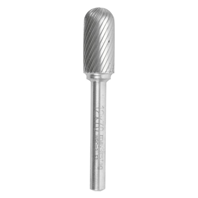 Tc Rotary Burr 12 Mm Ball Nose For Hard Metals - Livestainable.co.za