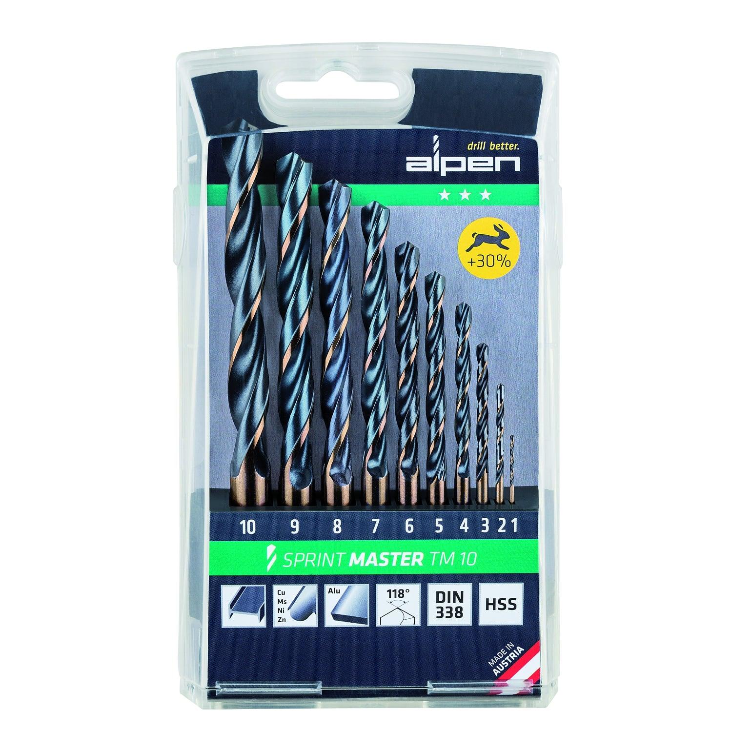 Alpen Sprint Master Tm10 10 Pcs 1 10 X 1 Mm Set - Livestainable.co.za