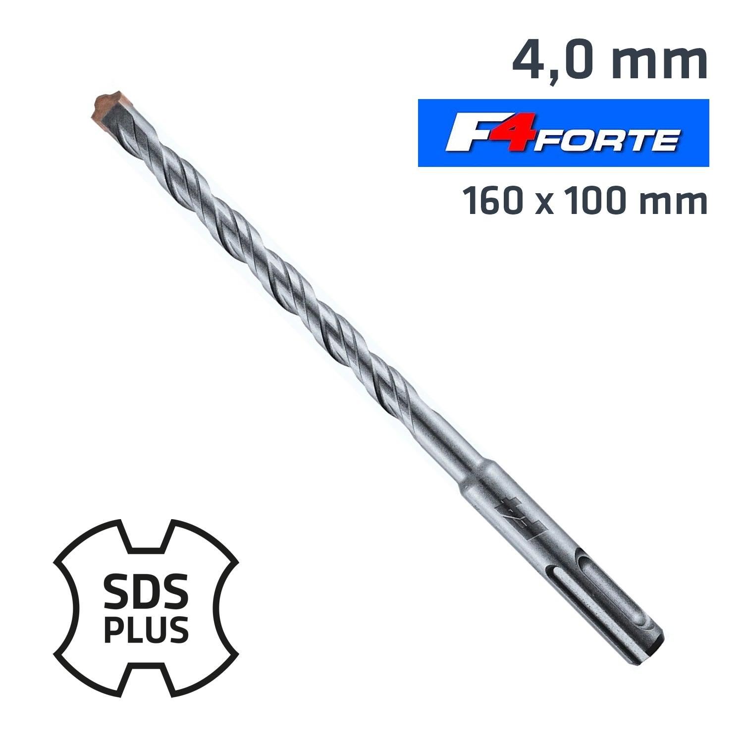 Sds Plus Hammer F4 Drill Bit 160 X 100 4 Mm - Livestainable.co.za