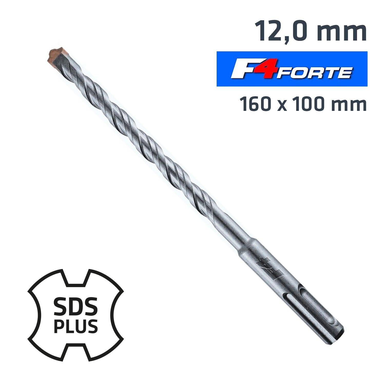 Sds Plus Drill Hammer F4 Bit 160 X 100 12 Mm - Livestainable.co.za