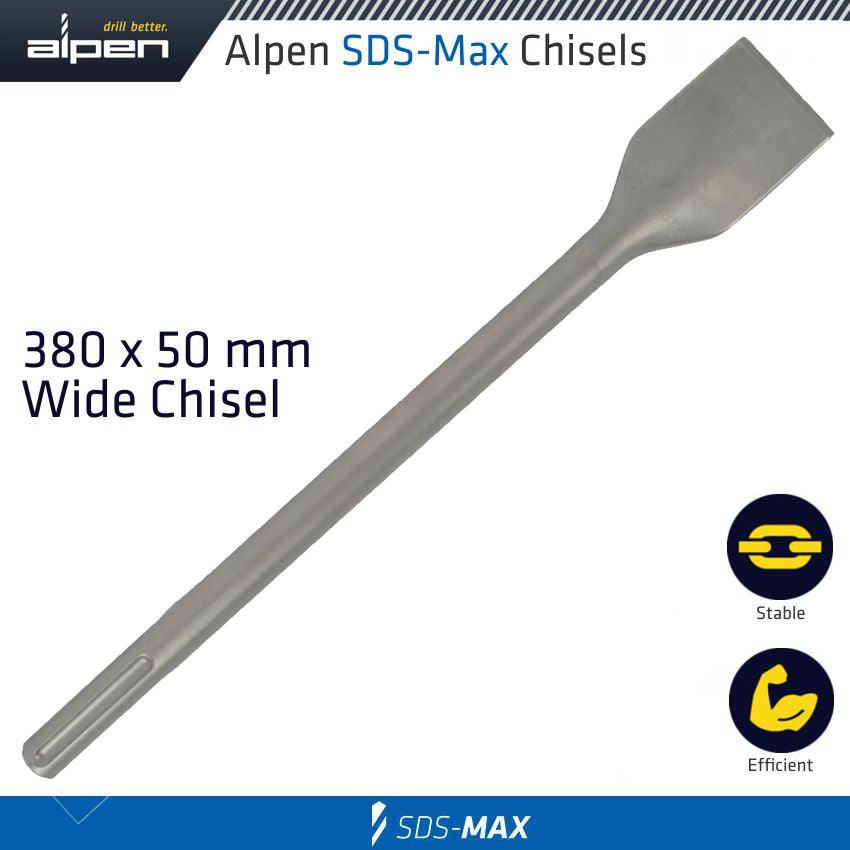 Demolisher Max Wide Chisel 380 X50 Sds Max - Livestainable.co.za